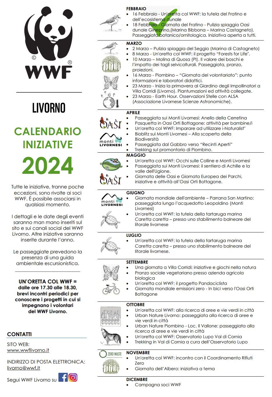 calendario WWF 2024 b